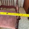 Victorian-Style Wooden Child's Rocking Chair - 9