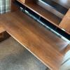 MCM L-Shaped Desk With Hutch - 4