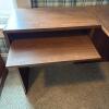 MCM L-Shaped Desk With Hutch - 8