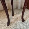 Round Brass Tray-Top Accent Table - 5