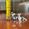 Three Miniature Animals: Frog, Mouse, Raccoon - 3