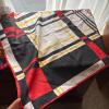 Retro Patterned Scarves & Bowtie - 6