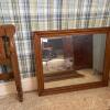 Rectangular Wood Framed Mirror - 6