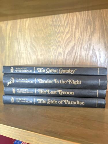 F. Scott Fitzgerald Novels in Hardcover, Classic Style