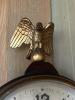 New Haven Winsome Strike Banjo Clock With Eagle Finial - 5
