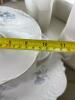 Victorian-Style Floral Porcelain Tureens and Underplate - 8