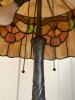 Art Nouveau-Style Stained Glass Table Lamp - 6