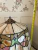 Art Nouveau-Style Stained Glass Table Lamp - 9