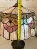 Art Nouveau-Style Stained Glass Table Lamp - 10