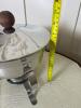 Mid-Century Modern Stainless Steel Chafing Dish with Stand - 4