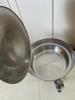 Mid-Century Modern Stainless Steel Chafing Dish with Stand - 5
