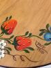 Hand Painted Folk Art Wooden Lazy Susan, Signed 1985 - 3