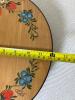 Hand Painted Folk Art Wooden Lazy Susan, Signed 1985 - 4