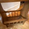 Wooden Magazine Rack Side Table - 3