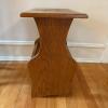 Wooden Magazine Rack Side Table - 4