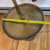 Brass-Toned Floor Lamp with Tray Table - 9