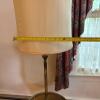 Brass-Toned Floor Lamp with Tray Table - 10