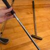 Mixed Golf Clubs, Golf Balls, Tees, and Leather Conditioner - 10