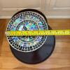 Ferguson Pedestal Table with Mosaic Glass Plate - 9