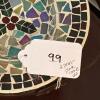 Ferguson Pedestal Table with Mosaic Glass Plate - 11