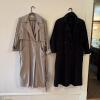 Pair of Women's Trench Coats - Approx. Size 10