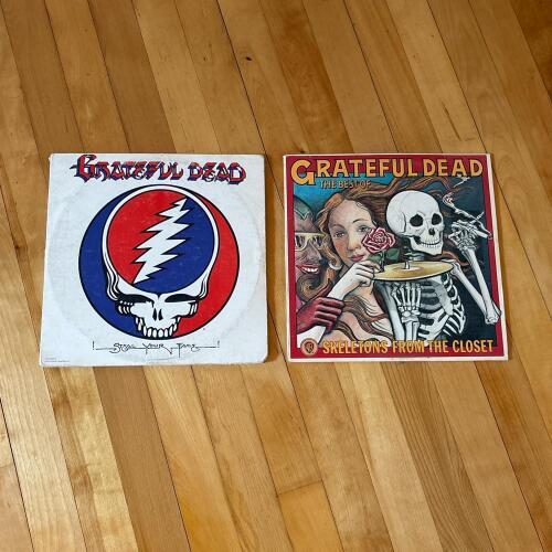 Grateful Dead Vinyl Albums: Steal Your Face, Skeletons from the Closet