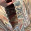 Patterned Upholstered Wingback Chair - 5