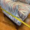 Patterned Upholstered Wingback Chair - 10