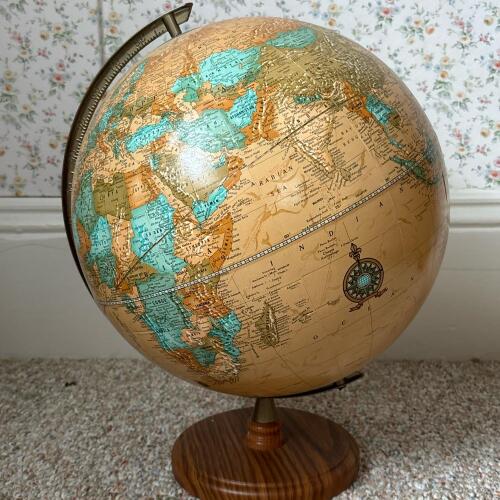 Vintage Cram's Imperial World Globe
