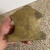 Cast Metal Floral Basket Bookend - 5
