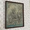 Framed Chinoiserie-Style Drawing, 19"x24"