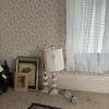 Pair of White and Gold Ceramic and Metal Table Lamps - 8