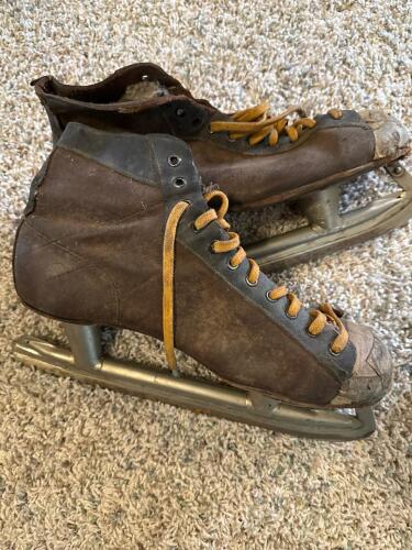 Pair of Vintage CCM Hockey Skates