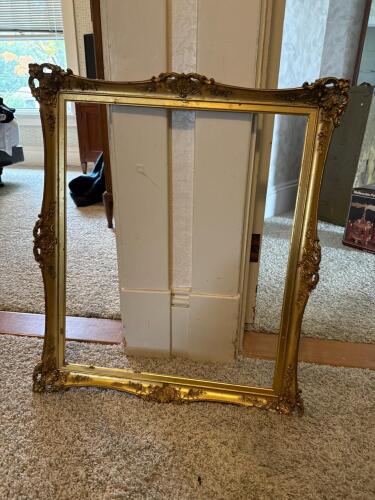 Ornate Gilt Frame in the Rococo Revival Style