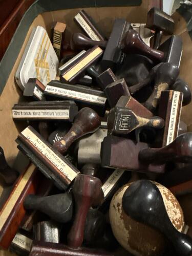 Vintage Rubber Office Stamps