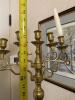 Brass Five-Arm Candelabrum in the Victorian Style - 5