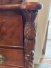 Antique Empire-Style Chest of Drawers with Carved Columns - 3