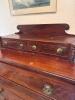 Antique Empire-Style Chest of Drawers with Carved Columns - 4