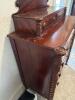 Antique Empire-Style Chest of Drawers with Carved Columns - 6