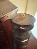 Antique Empire-Style Chest of Drawers with Carved Columns - 15