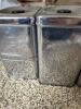 Lincoln Beautyware Chrome Kitchen Canisters Set - 2
