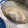 Le Creuset Blue Enameled Cast Iron Dutch Oven - 2