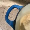 Le Creuset Blue Enameled Cast Iron Dutch Oven - 3