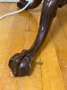 Round Carved Pedestal Table in the Manner of Chippendale - 2