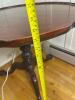 Round Carved Pedestal Table in the Manner of Chippendale - 6