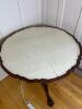 Round Carved Pedestal Table in the Manner of Chippendale - 7