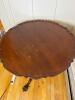 Round Carved Pedestal Table in the Manner of Chippendale - 9
