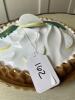 Covered Ceramic Pie Dish With Lemon Motif - 7