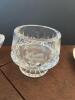 Assorted Pressed and Cut Glass Cruets, Dishes and Shakers - 4