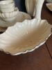Lenox and Belleek Ivory Porcelain Tableware with Gilt Trim - 2